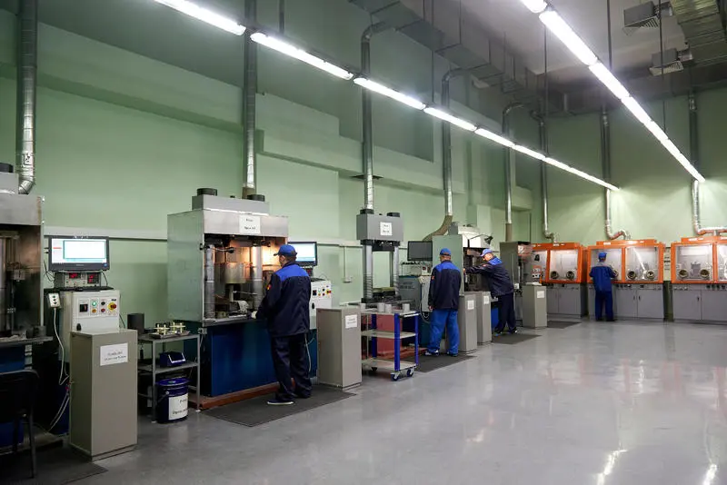 Производственный цех экструзии