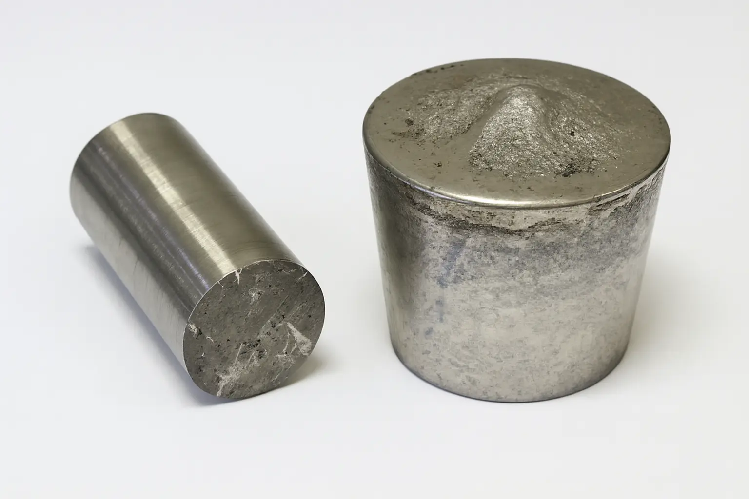 Слиток висмута высокой чистоты 99,99% (4N), произведенный методом гидрометаллургии и методом Бриджмена